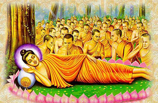 Hình Ảnh Đức Phật Nhập Niết Bàn