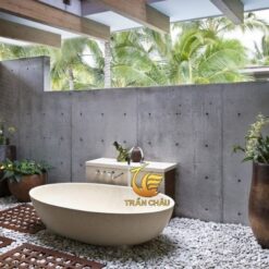 Bồn Tắm Đá Trắng Cho Spa