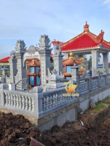 Hoàn Thiện Cây Hương Đá Tại Khu Lăng Mộ Trà Đư